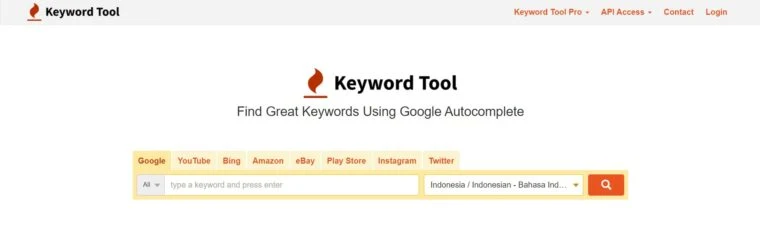 KeywordTool.io KeywordTool.io