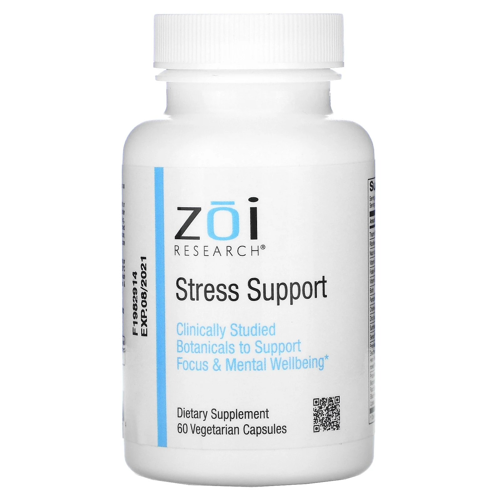 ZOI Research, антистрессовое средство, 60 вегетарианских капсул
