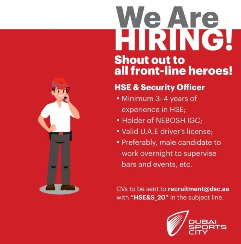 HSE Insider ( 01 ) HSE/EHS/SAFETY JOB VACANCIES/OPPORTUNITIES