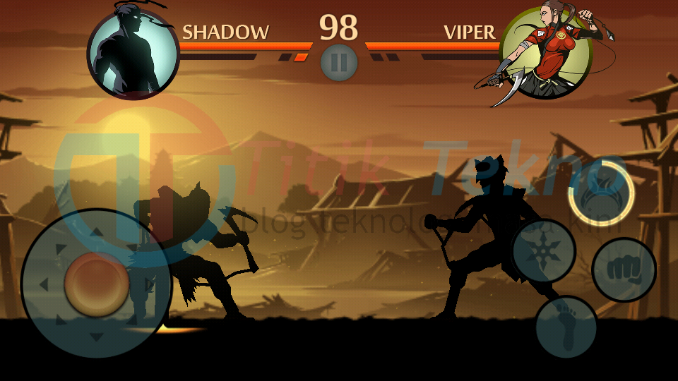 Скачай shadow fight 2 на 52 уровень