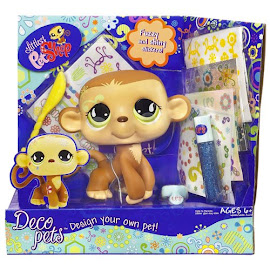 Littlest Pet Shop Deco Pets Monkey (#No #) Pet