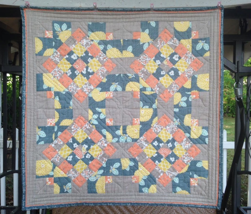 Life in the Scrapatch Walk In the Autumn Garden Quilt Bloggers Quilt