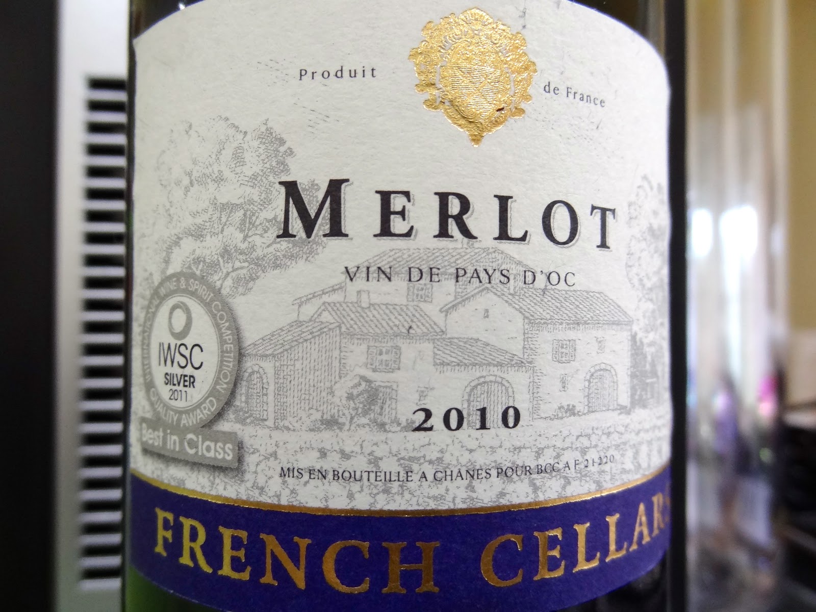 Whim of Wine French Cellars Merlot 2010