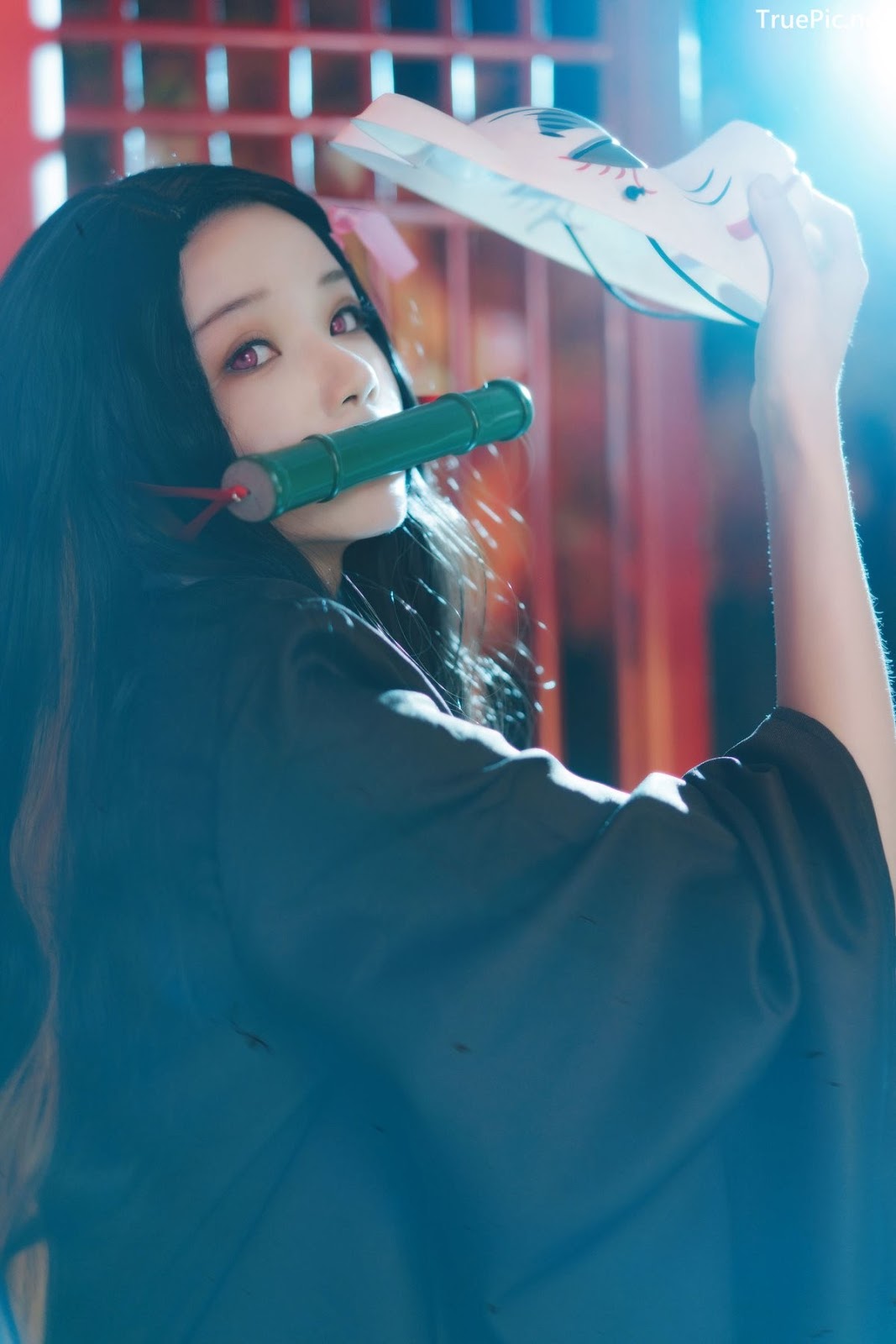 Image Japanese Model - Cherry Neko - [Cosplay] Nezuko Kamado (Kimetsu no Yaiba) - TruePic.net - Picture-6