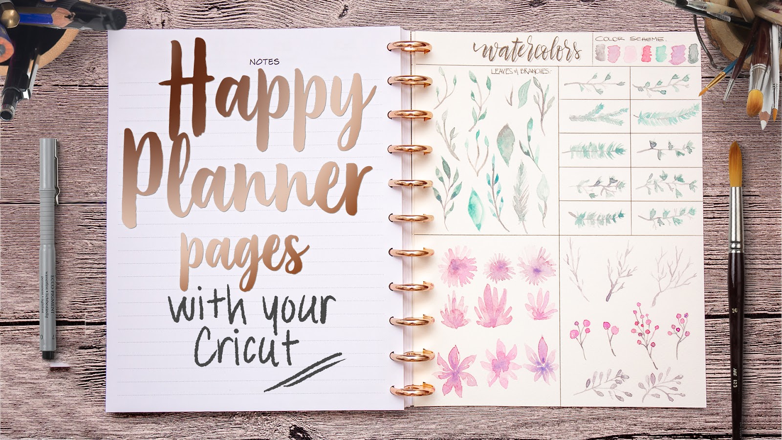 How To Punch Holes In Happy Planner Pages When You Don't Have An