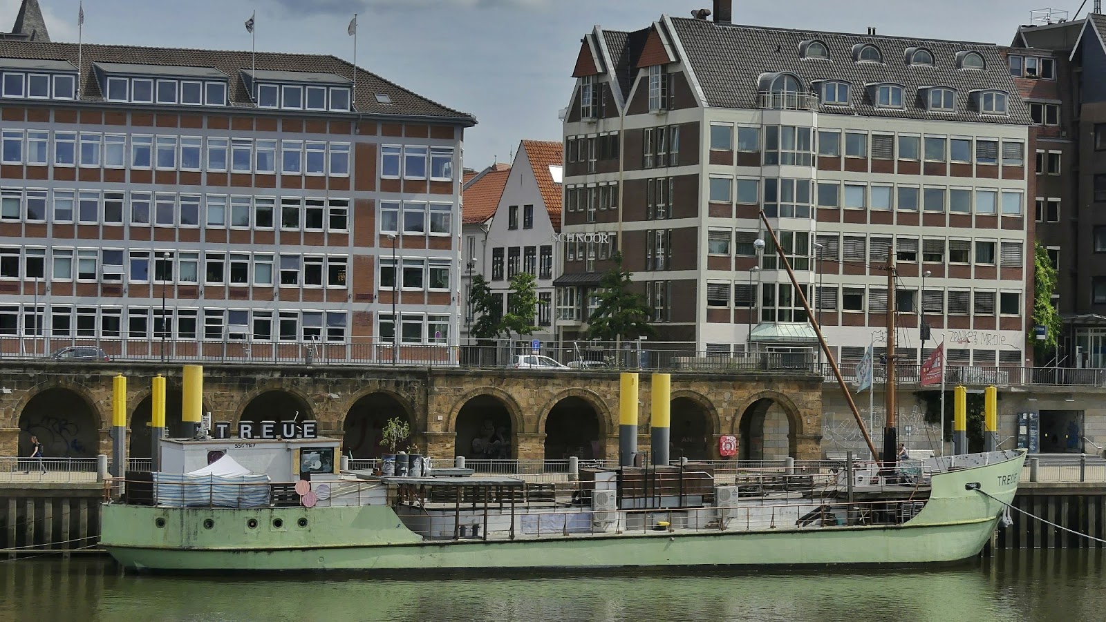 Fotografie.... Die Weser bei Bremen