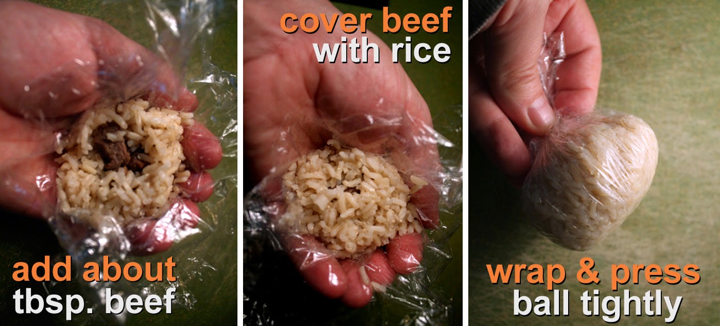 The 99 Cent Chef Beef Onigiri Japanese Fast Food Video