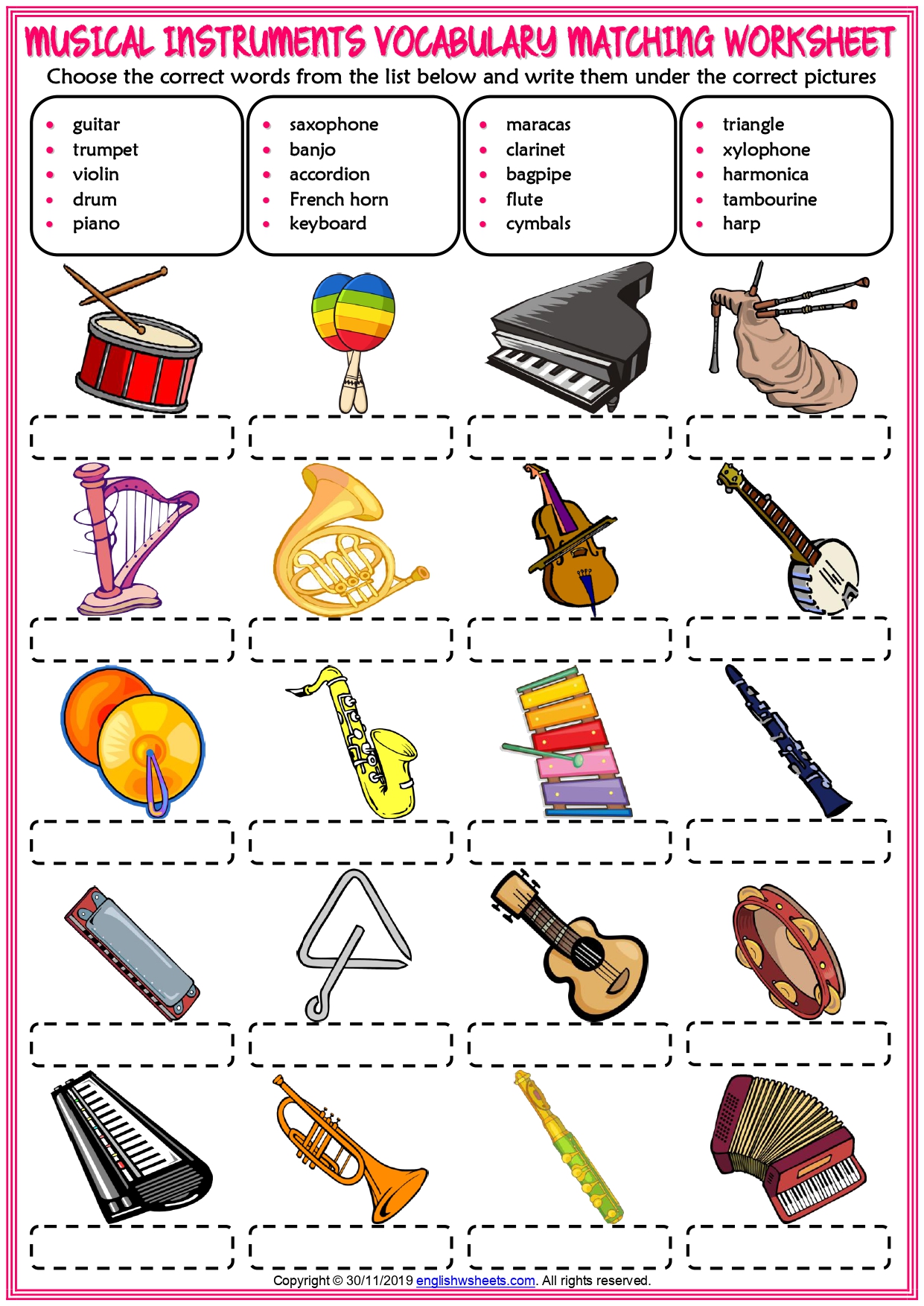 Музыкальные инструменты задачи. Музыкальные инструменты задания. Музыкальные инструменты по английскому. Музыкальные инструменты Worksheets. Музыкальные инструменты на английском.