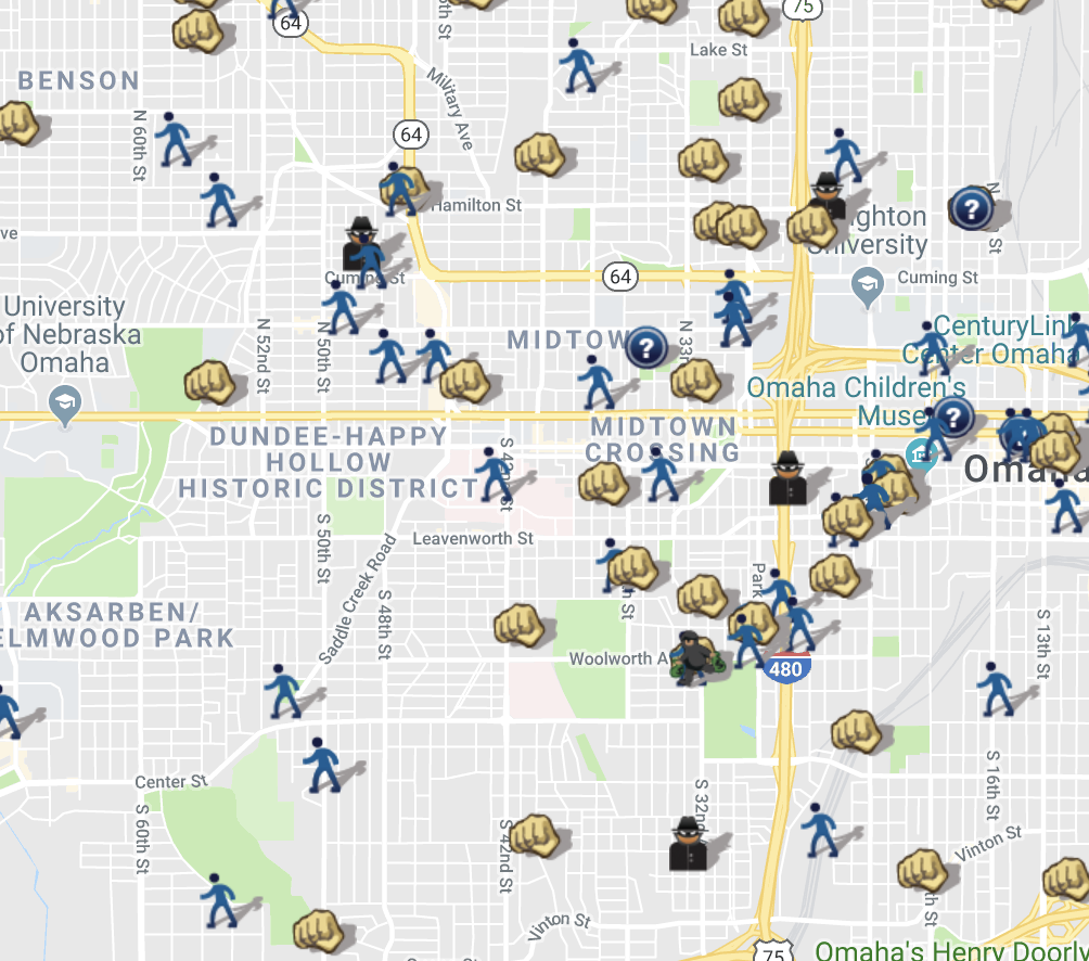 Omaha, NE crime map SpotCrime The Public's Crime Map