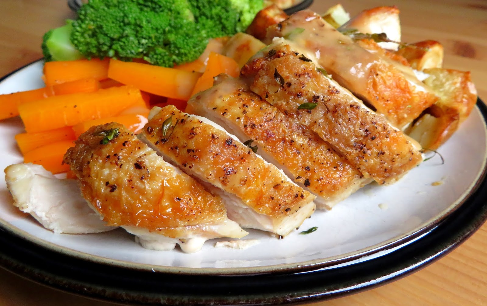 Roast Chicken, with Mini Roasts and Sides The English Kitchen