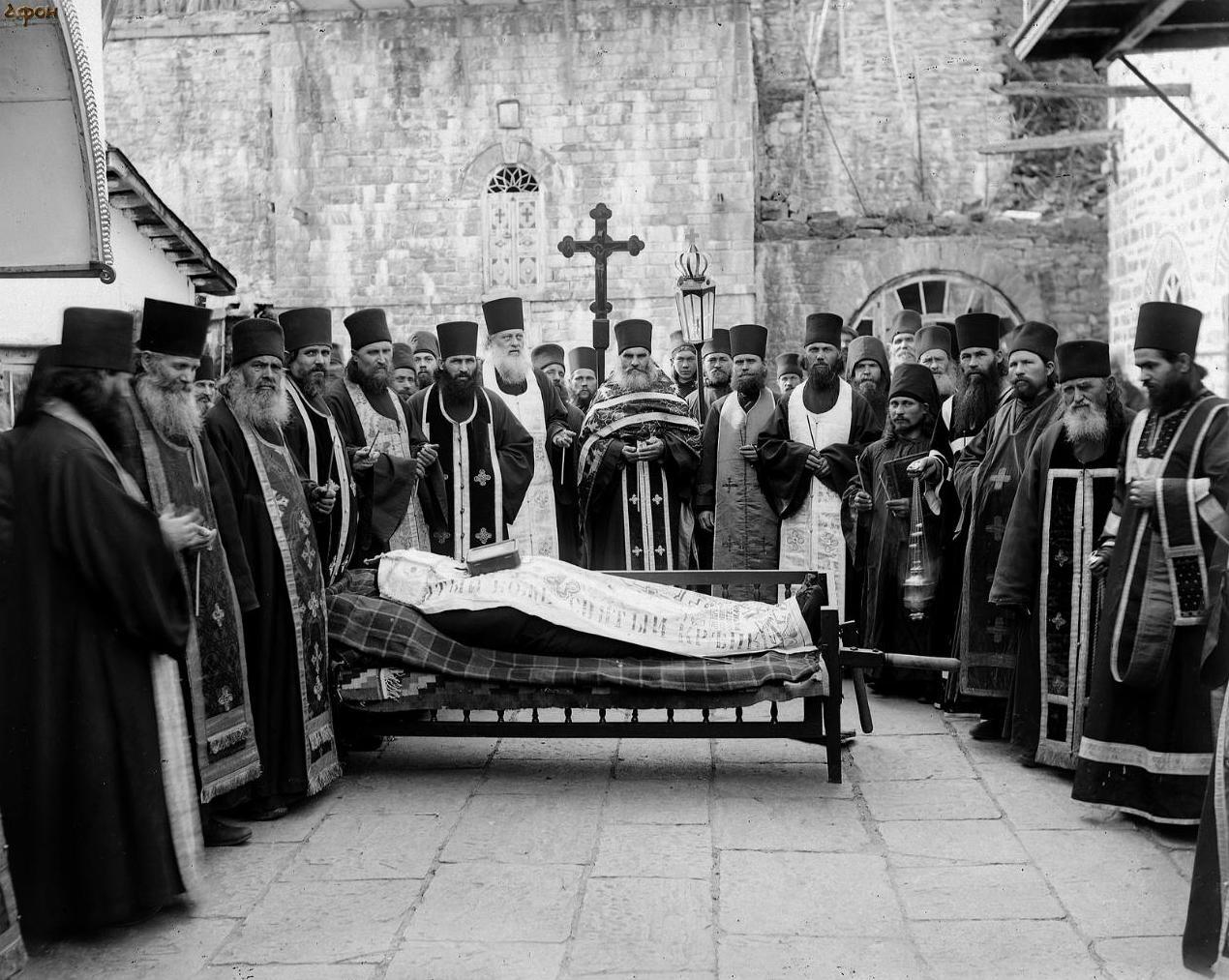 отпевание монахов