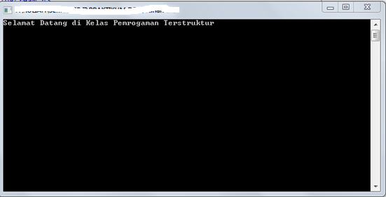 CONTOH PROGRAM C++ FUNGSI PRINTF ~ Contoh Program C++