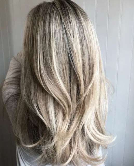 Long Hair with Short Layers