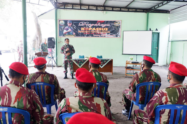 KodimKaranganyar - Ditengah Pandemi Covid-19, Kodim Karanganyar Peringati HUT Kopassus Ke-68 Secara Sederhana