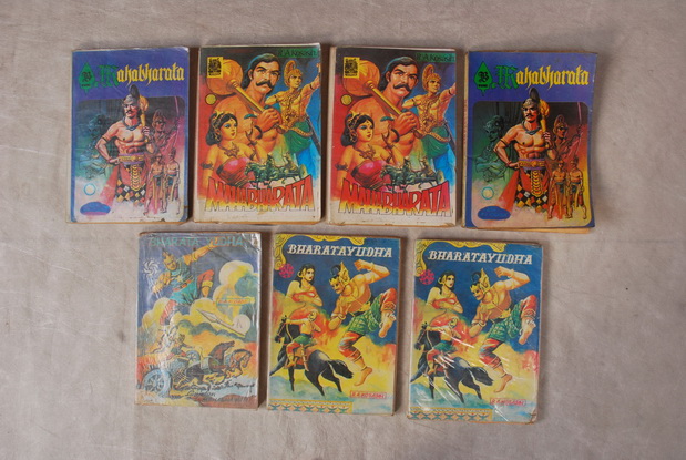 Komik Wayang Mahabharata dan Bharatayudha