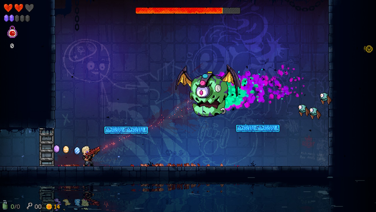 Análise Neon Abyss (Switch) é um jogo que mistura cores e desafios