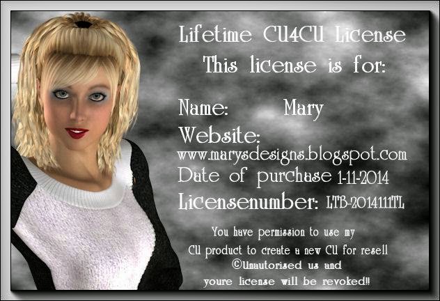 My LTBCreations CU License