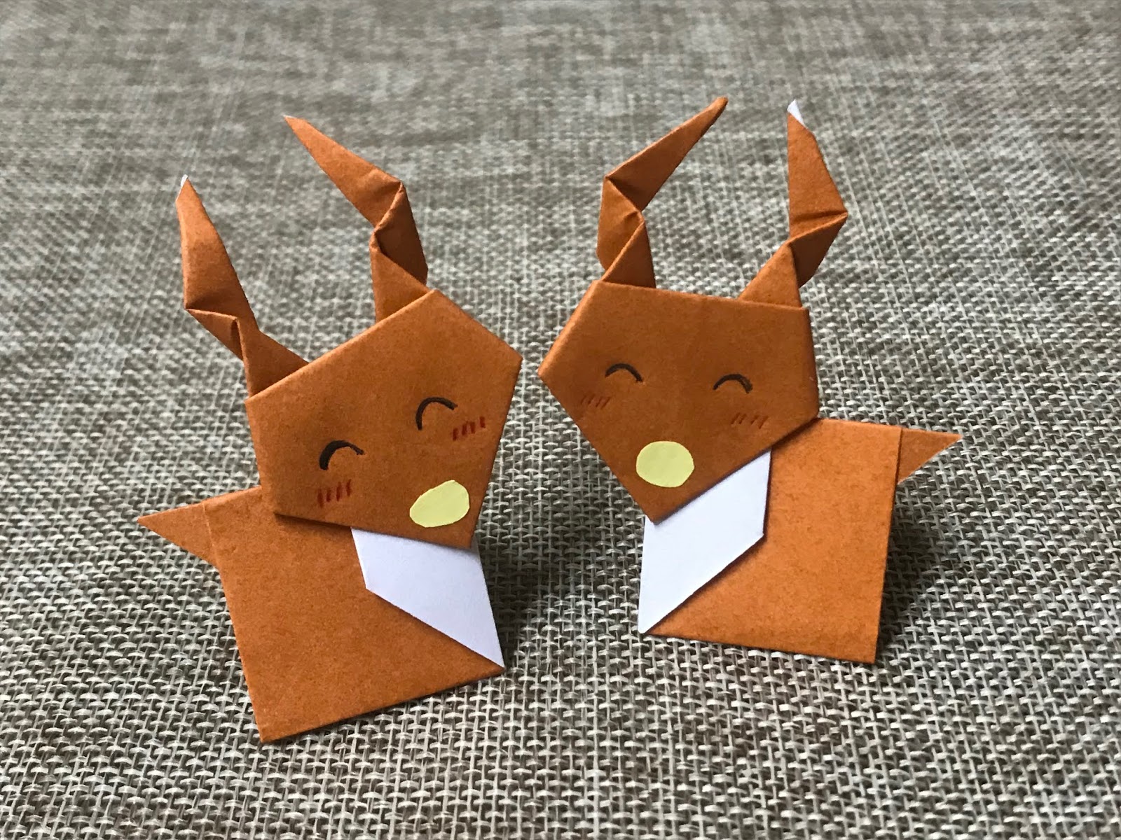 Tutorial 98 DIY Origami Reindeer The Idea King
