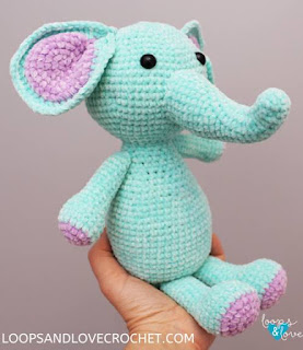 PATRON GRATIS ELEFANTE AMIGURUMI 41772