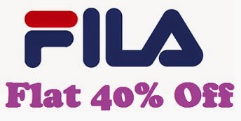 Flat 40% Off on Men's Fila Clothing & F Sports Flipflops