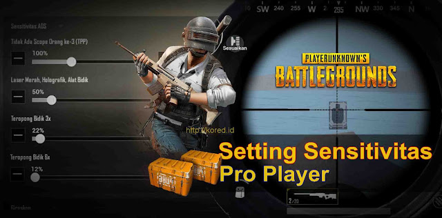 Setting Sensitivitas Terbaik Pro Player Pubg Mobile