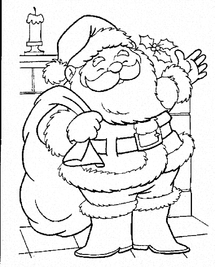 10 Christmas Coloring Pages Picture for Kids | Complication Quotes