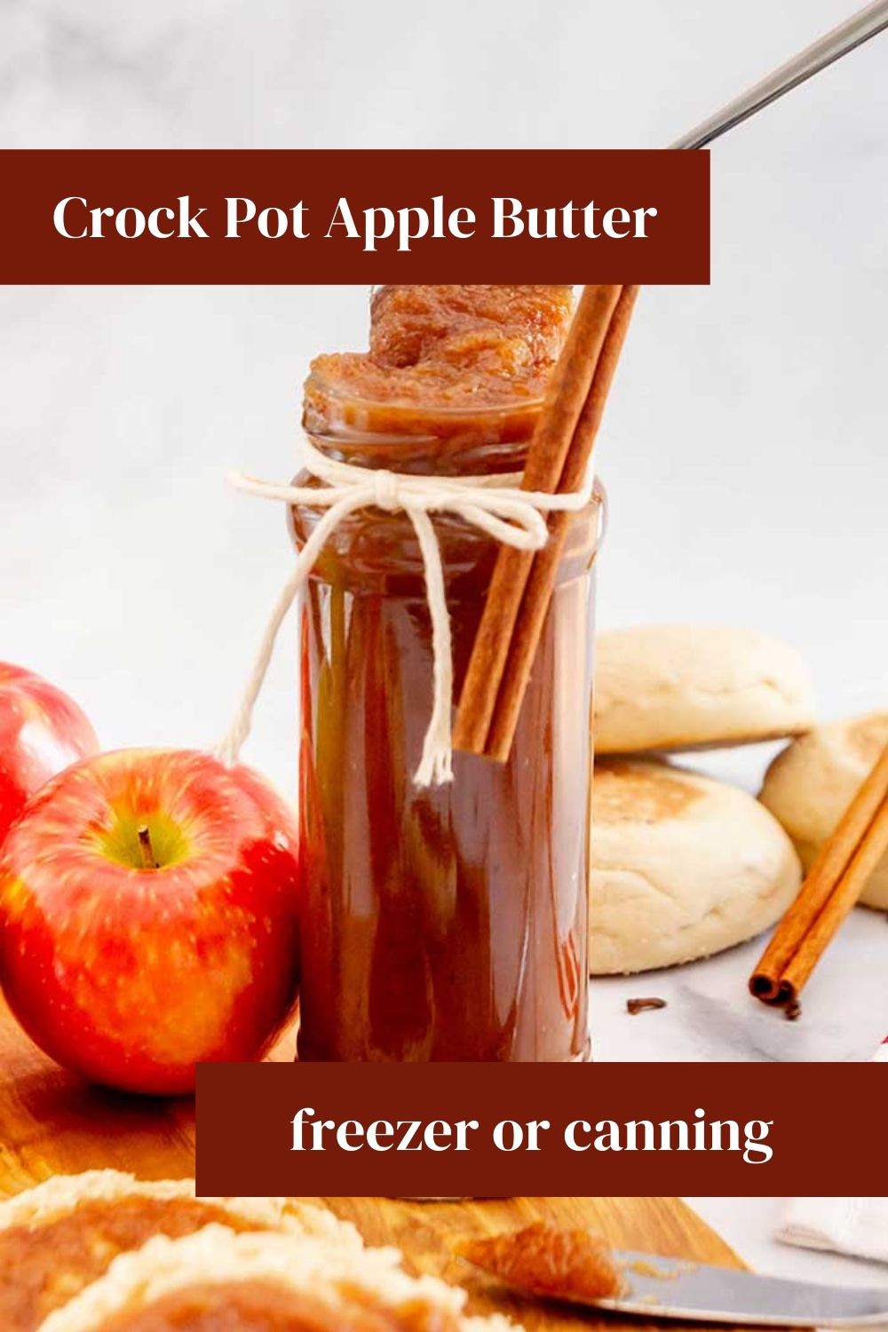 Crock Pot Apple Butter Recipe for Canning Or Freezing Koti Beth