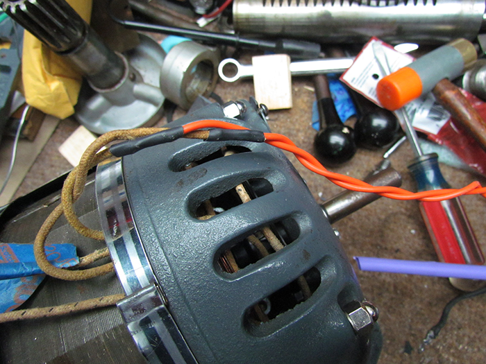 New Start Capacitor and Motor Reassembly Craftsman KingSeeley 103.