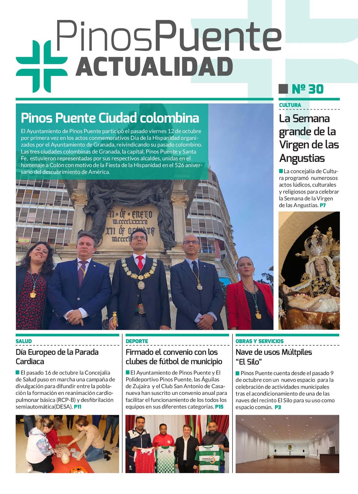 Pinos Puente Actualidad: Periódico Pinos Puente Actualidad | XXX Edición | Julio Noviembre 2018