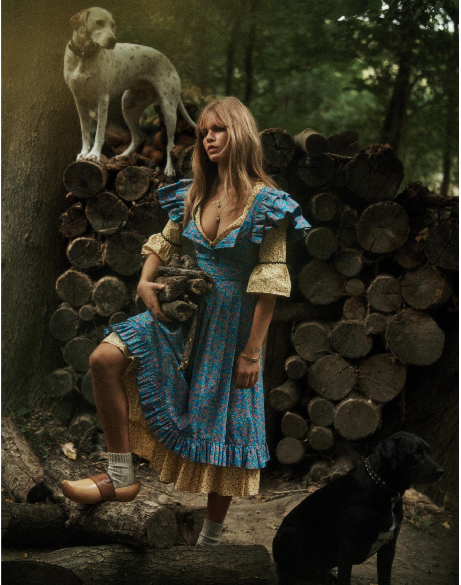 Fashion Editorial: Anna Ewers by Lachlan Bailey for Vogue Paris November 2019