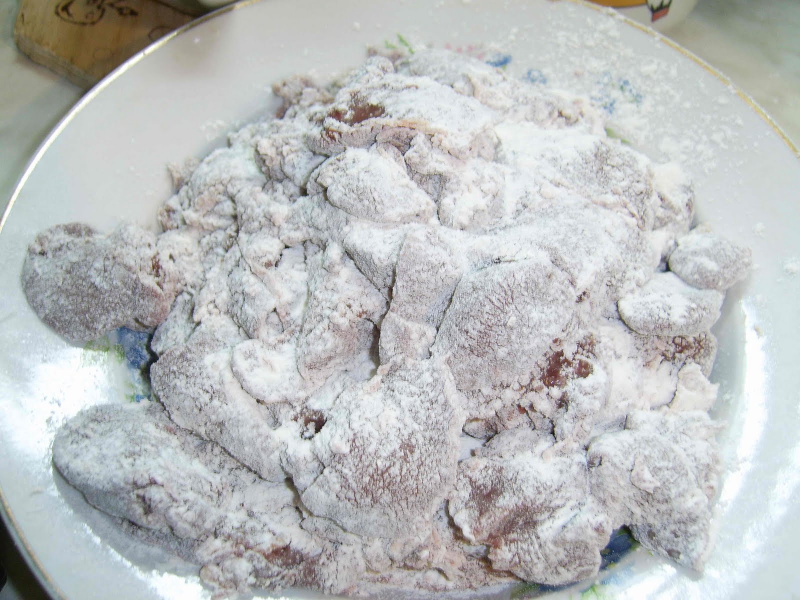 Печень в муке