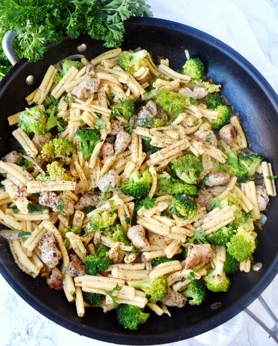 Chicken Sausage and Broccoli Pasta The Nutritionist Reviews