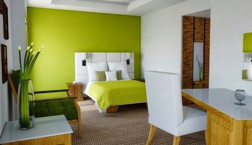 Dormitorios color verde lima - Ideas para decorar dormitorios