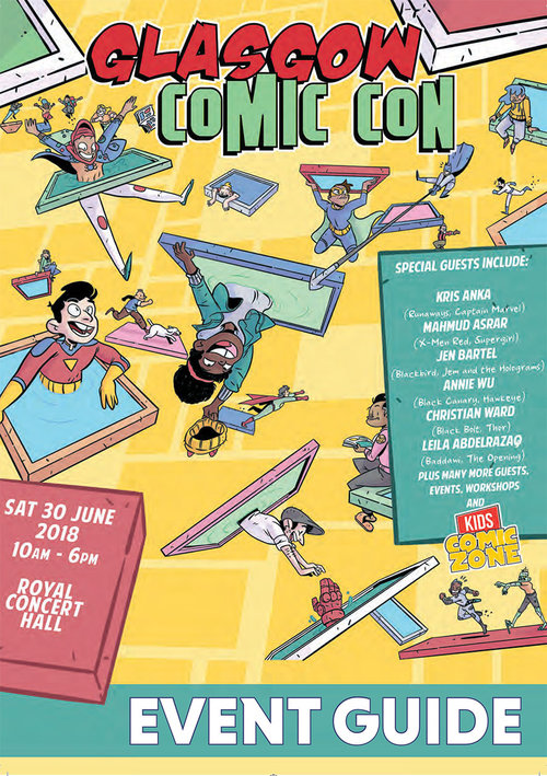 Boys Adventure Comics Glasgow comic con, 2011+