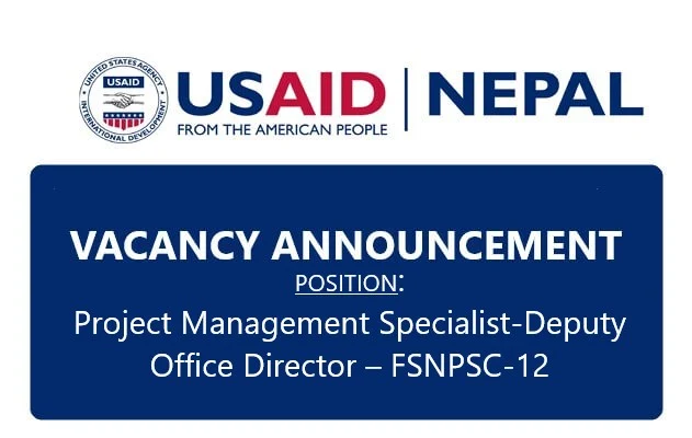 USAID/Nepal Vacancy Announcement