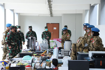Satgas BGC TNI Konga XXXIX-C/MONUSCO Dinyatakan Siap Operasi
