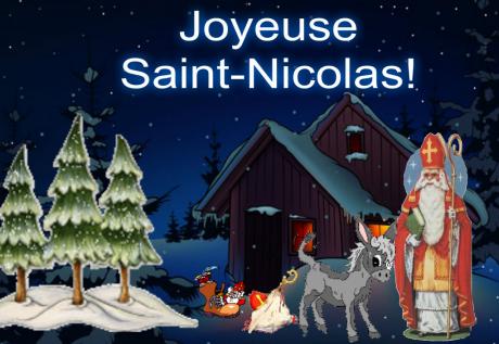 JeuxFle Saint Nicolas jeu en ligne (glisserdéposer)