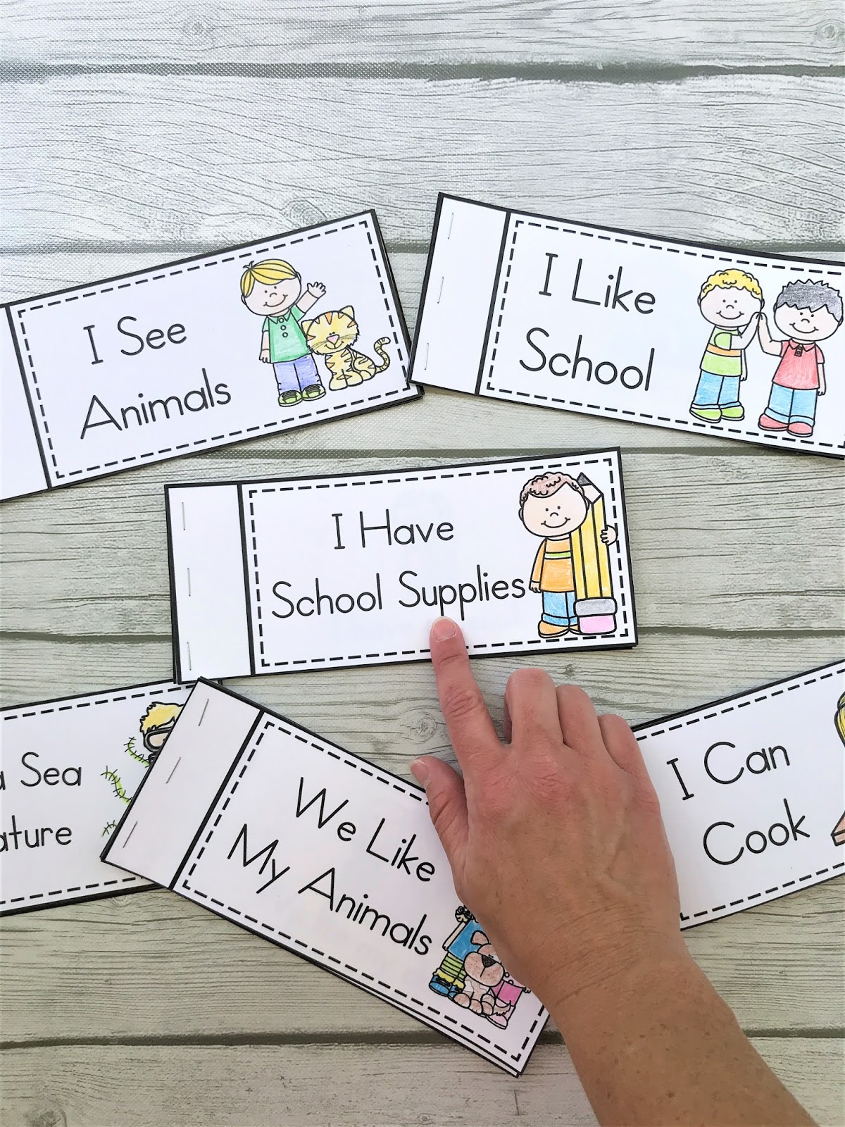 Printable Sight Word Books Printable Blank World