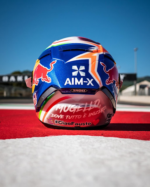 Red Bull / Shoei / Fabio Di Giannantonio Moto3 helmet on Behance