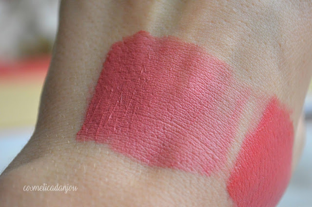 CLIO Mad velvet tint #7 Coral Ray & #9 Pink Ale