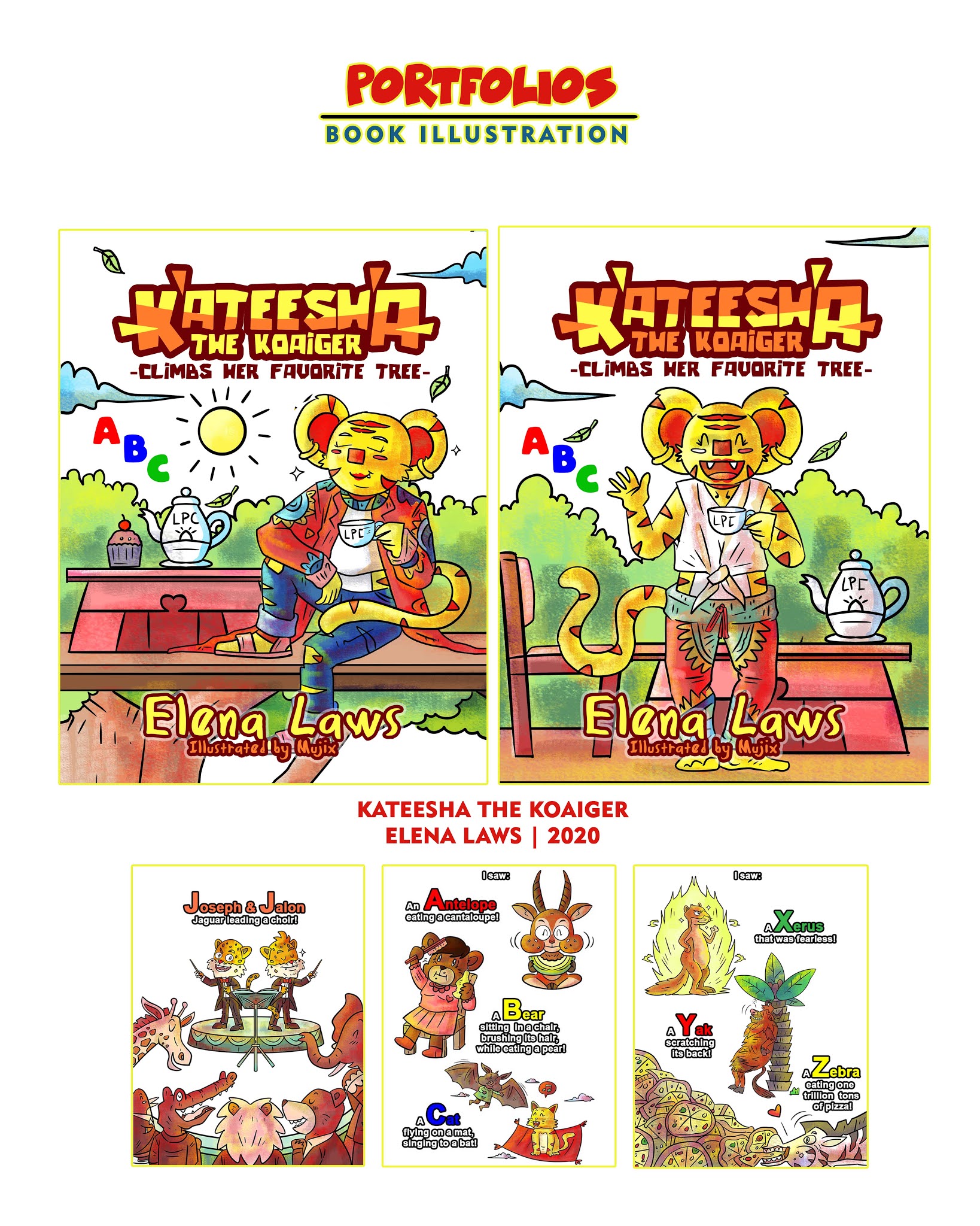 Mujix Children's Book Illustrations