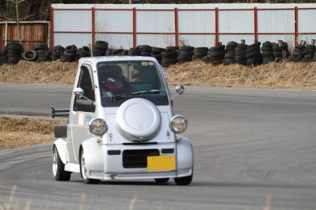 Daihatsu Midget II, szalone samochody, małe auta do wyścigów, JDM