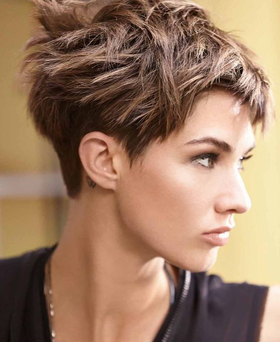 La Moda En Tu Cabello Cortes De Pelo Pixie En Capas 2019 2020