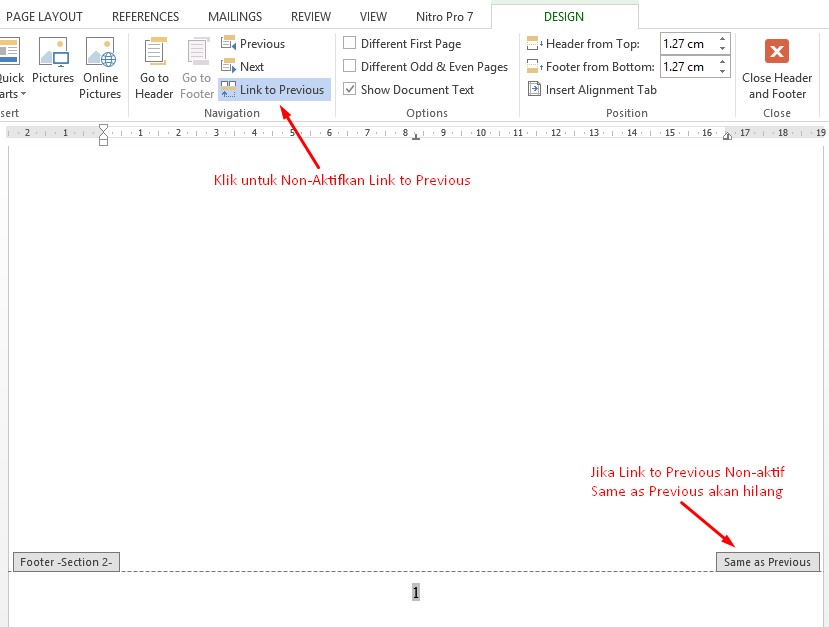 Cara Membuat Halaman Di Word Semua Model Format Praktek Pakar Dokumen