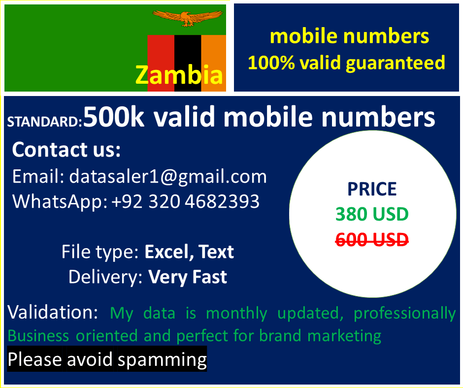 Valid Mobile Numbers