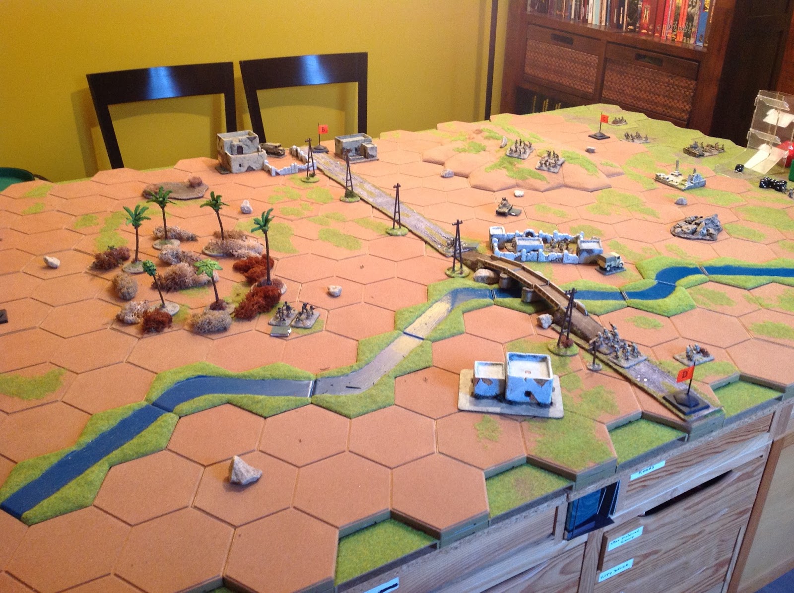 Tiny Tin Men OneHour Wargames some test games