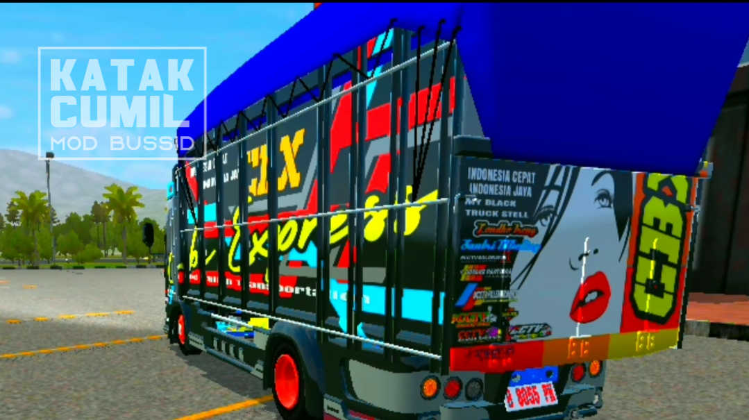 Download Mod Bussid Truck Canter Cabe Express Katak Cumil