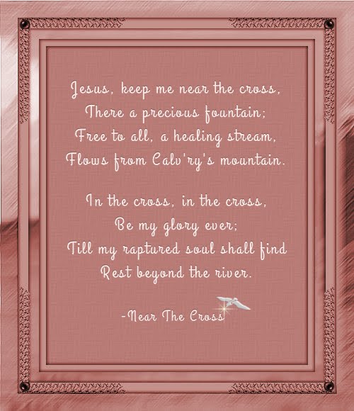 Hymn Art Near The Cross