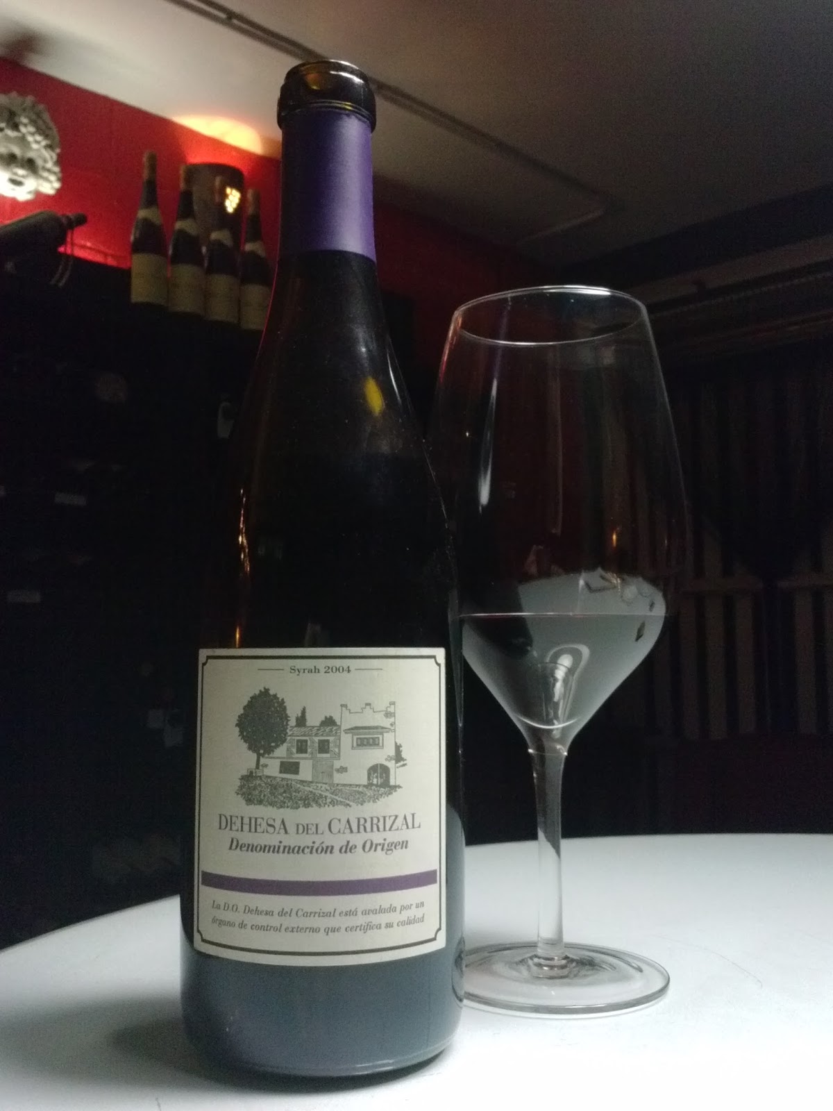 "De copas con Baco" DEHESA DEL CARRIZAL SYRAH 2004, la espera mereció