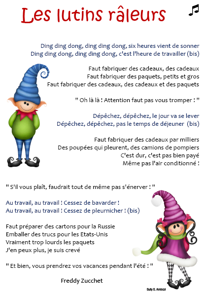 Amiscol: Chansons Lutins de Noël